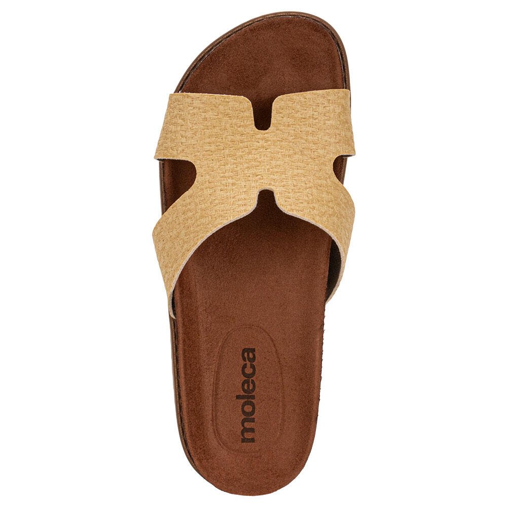 TAMANCO FEMININO FLAT MOLECA 5500100 Natural 5