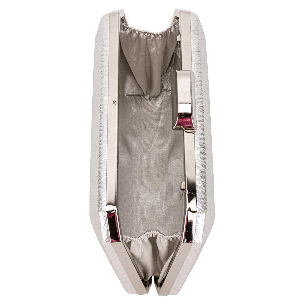 BOLSA FEMININA FESTA MELAMEL E54 Prata 5