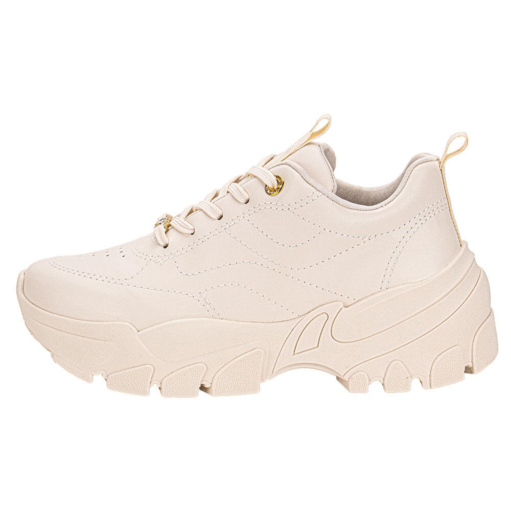 TÊNIS FEMININO CHUNKY RAMARIM 2586201 Marfim 2