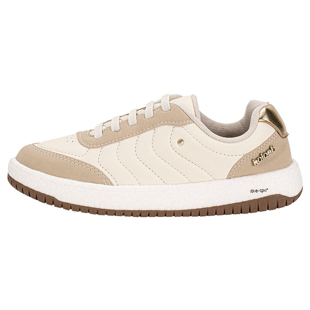 TÊNIS FEMININO CASUAL FLOAT KOLOSH C4181 Marfim 2