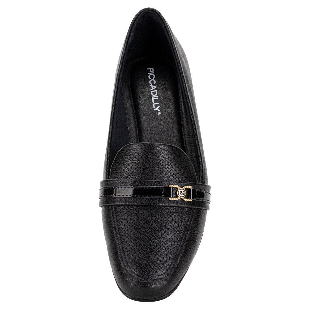 SAPATO FEMININO FLAT PICCADILLY 250258 Preto 5