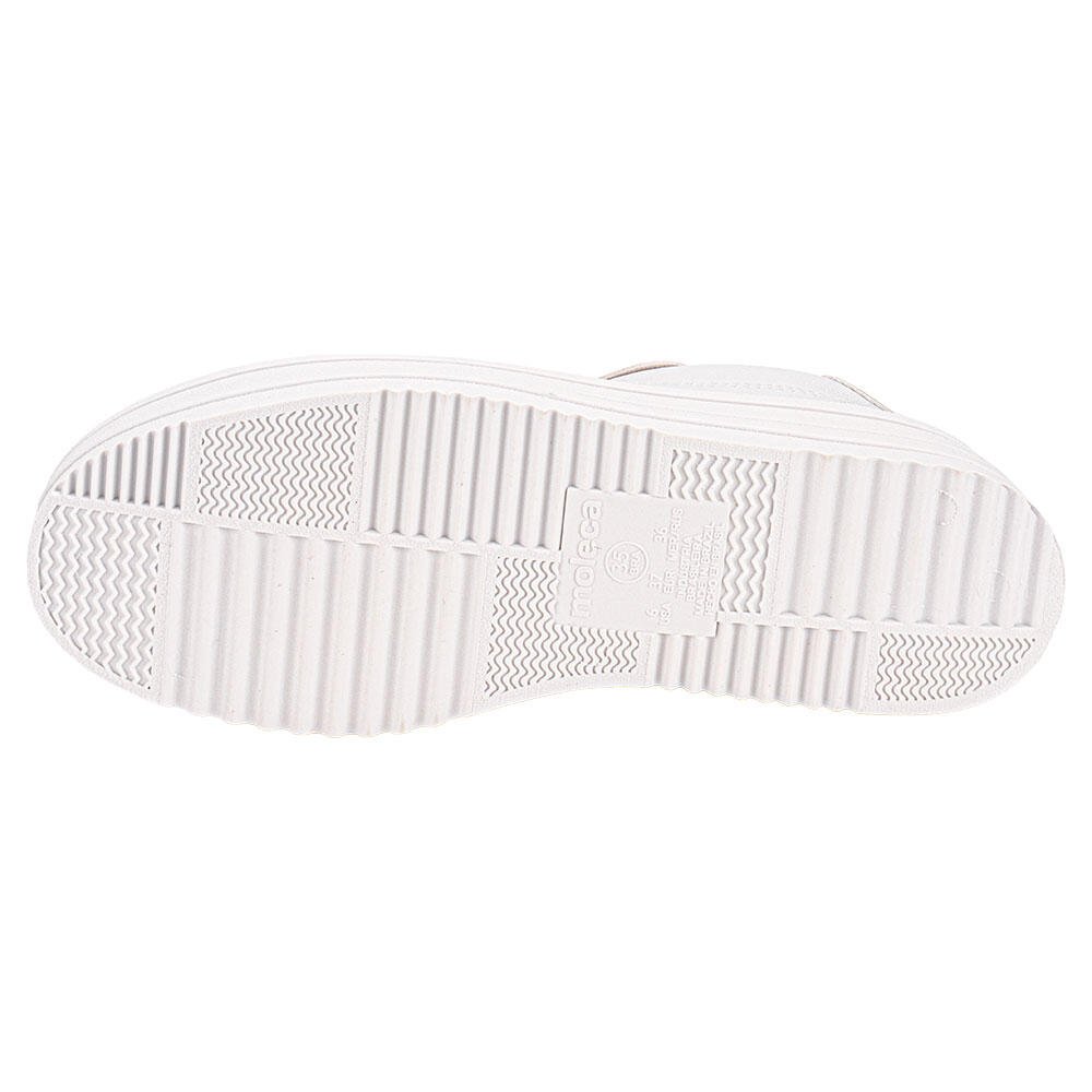 TÊNIS FEMININO CASUAL MOLECA 5782315 Branco/Prata 4