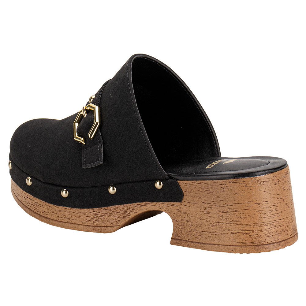 SAPATO FEMININO MULE DAKOTA D0101 Preto 4