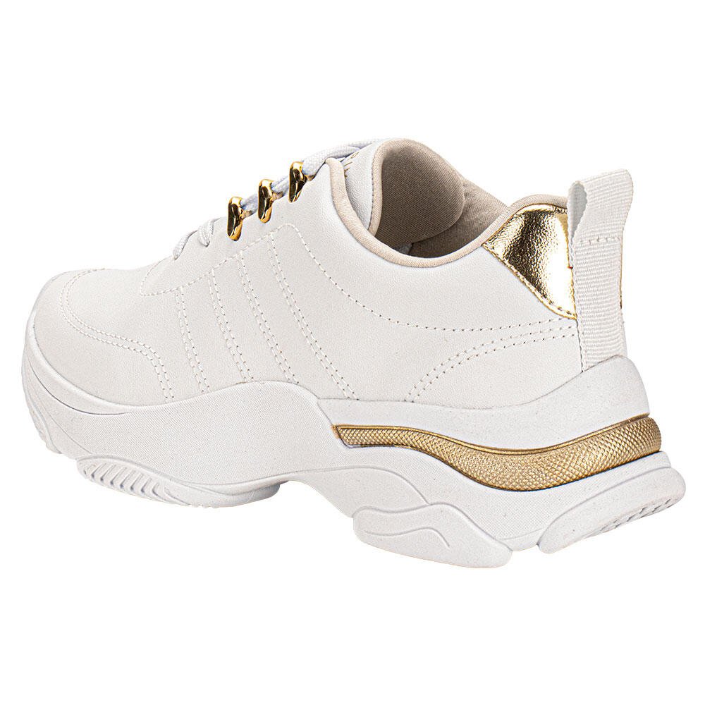 TÊNIS FEMININO CHUNKY RAMARIM 2574202 Branco 3