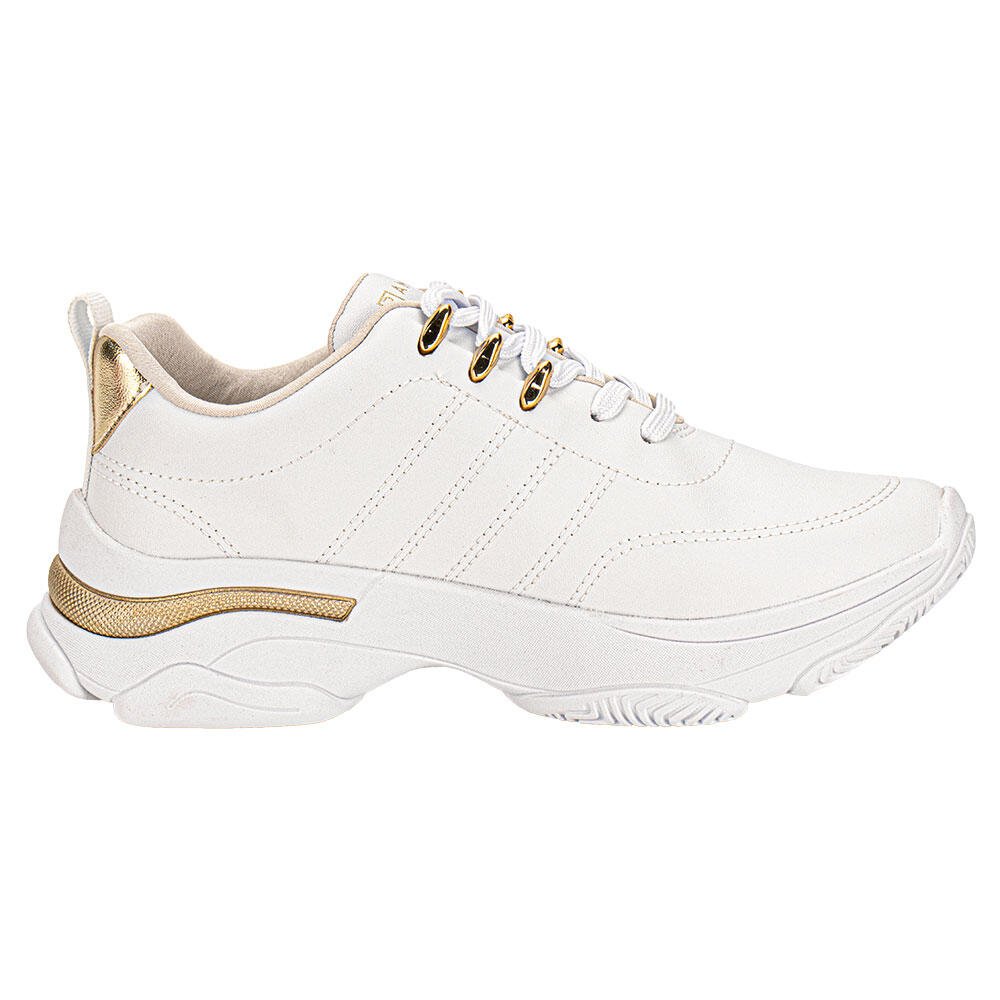 TÊNIS FEMININO CHUNKY RAMARIM 2574202 Branco 5