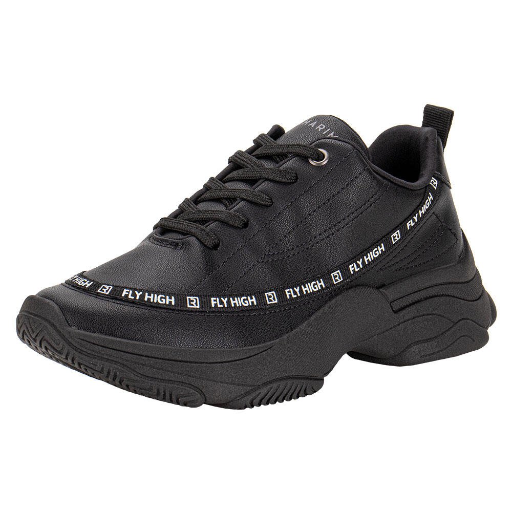 TÊNIS FEMININO CHUNKY RAMARIM 2574201 Preto 1