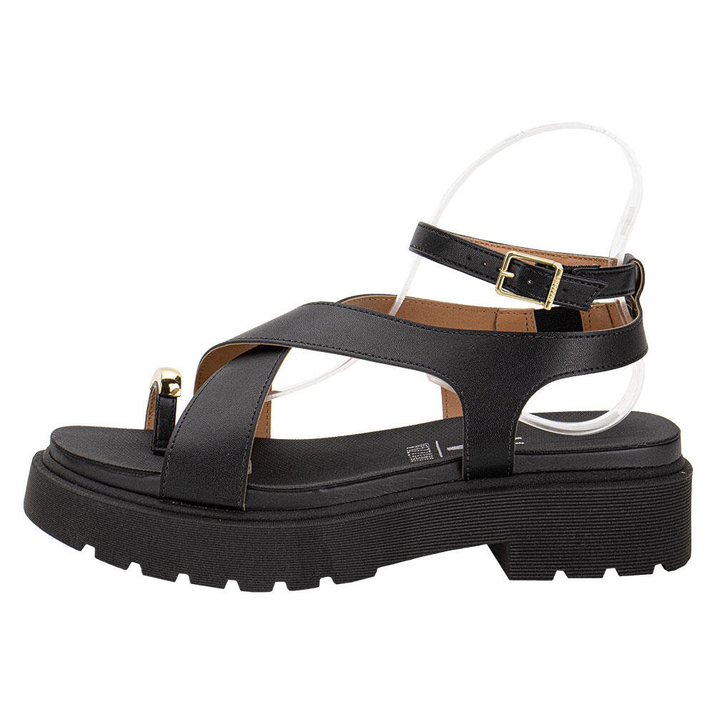 SANDÁLIA FEMININA SALTO GROSSO VIZZANO 6499122 Preto 2