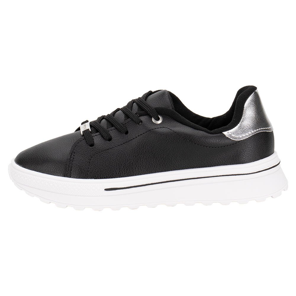 TÊNIS FEMININO CASUAL MOLECA 5809210 Preto 2