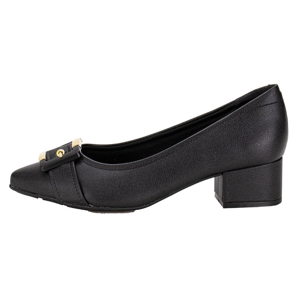 SAPATO FEMININO SALTO GROSSO MODARE 7340133 Preto 2