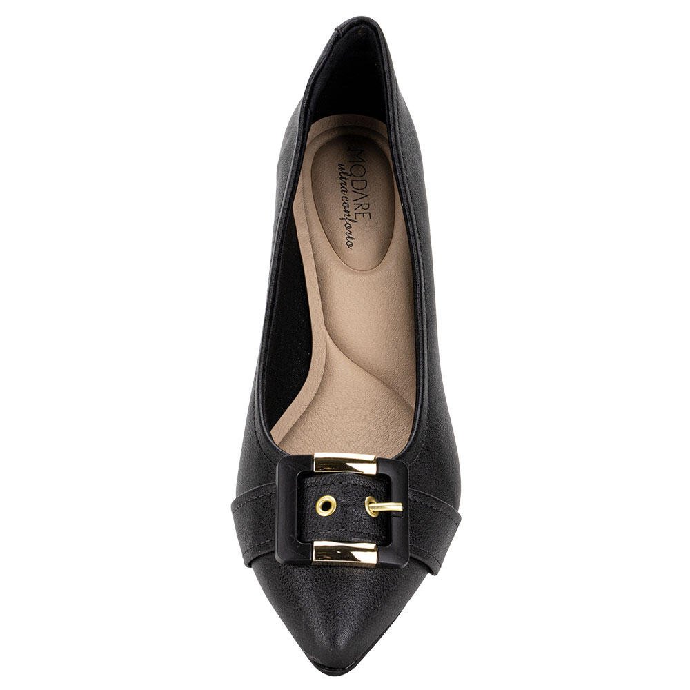 SAPATO FEMININO SALTO GROSSO MODARE 7340133 Preto 5