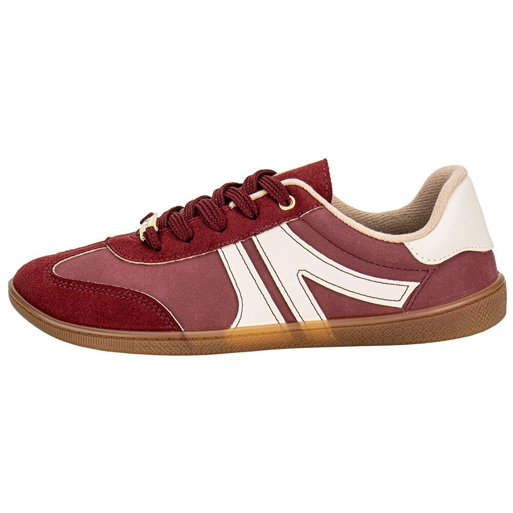 TÊNIS FEMININO CASUAL MOLECA 5605472 Vermelho 2