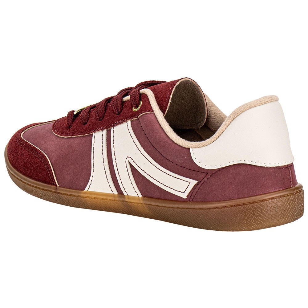 TÊNIS FEMININO CASUAL MOLECA 5605472 Vermelho 3