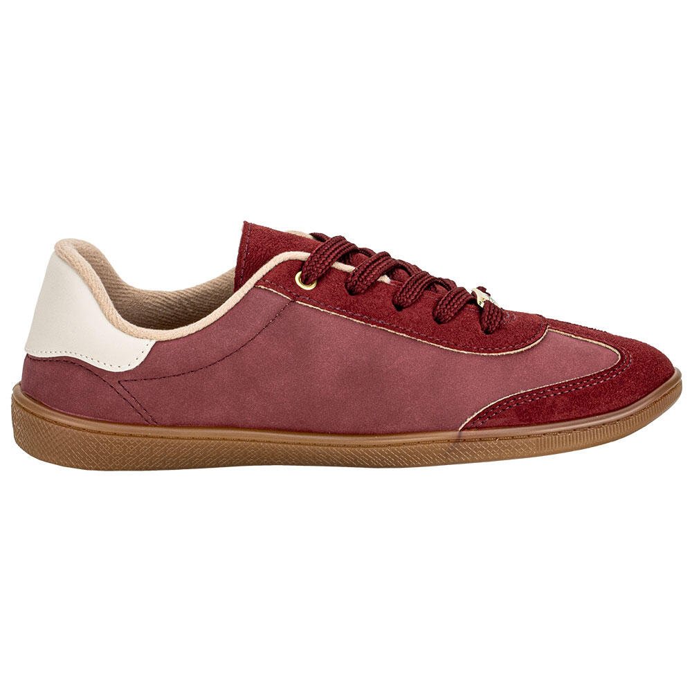TÊNIS FEMININO CASUAL MOLECA 5605472 Vermelho 5