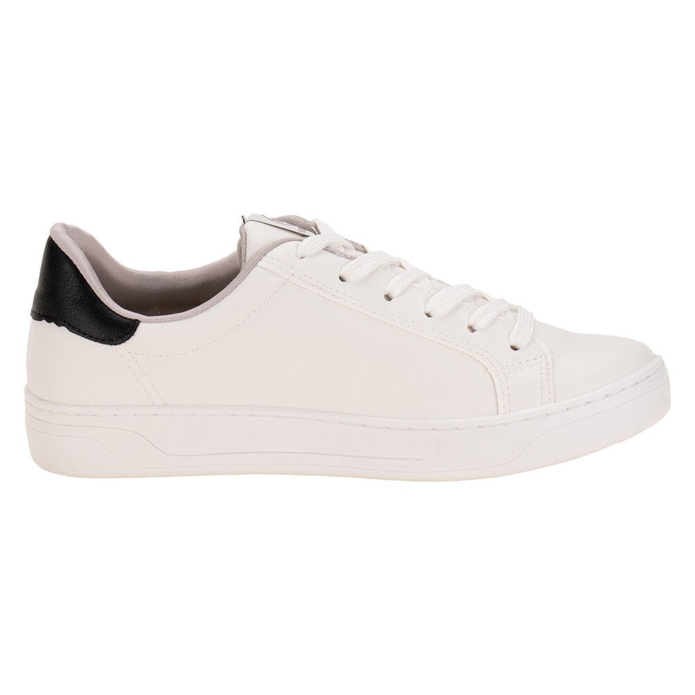 TÊNIS FEMININO CASUAL VIA MARTE 064002 Branco/Preto 3