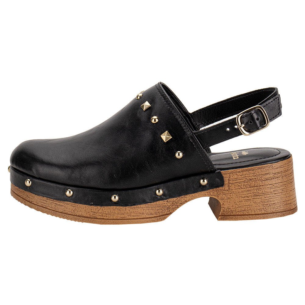 SAPATO FEMININO SALTO GROSSO DAKOTA D0102 Preto 2