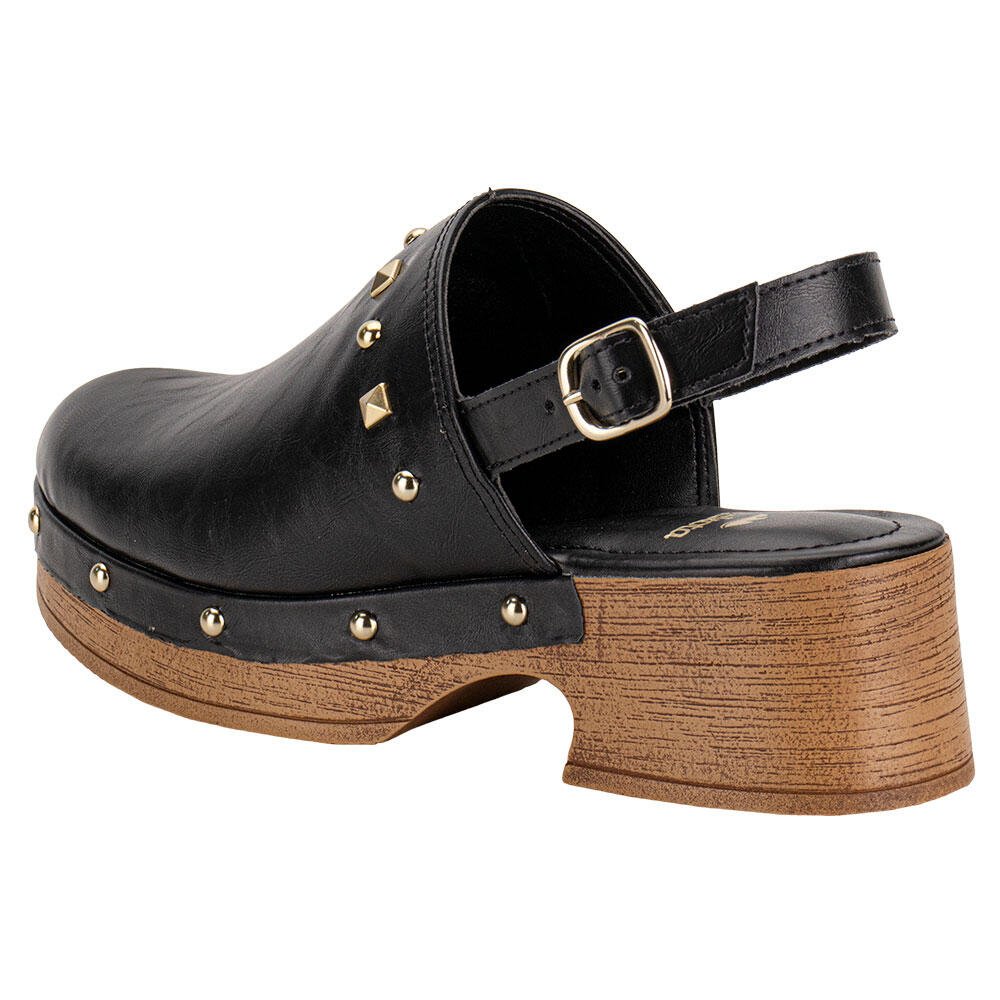 SAPATO FEMININO SALTO GROSSO DAKOTA D0102 Preto 3