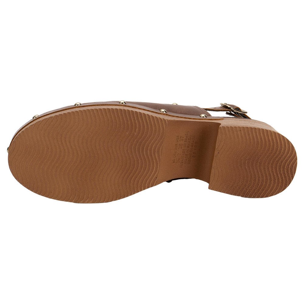 SAPATO FEMININO SALTO GROSSO DAKOTA D0102 Café 4