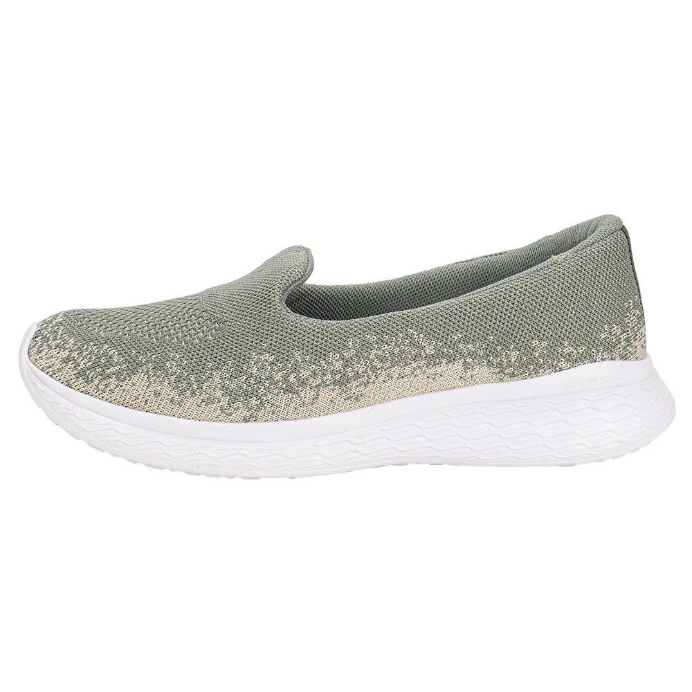 TÊNIS FEMININO SLIP ON SEAS RAINHA RA0114 Verde 2