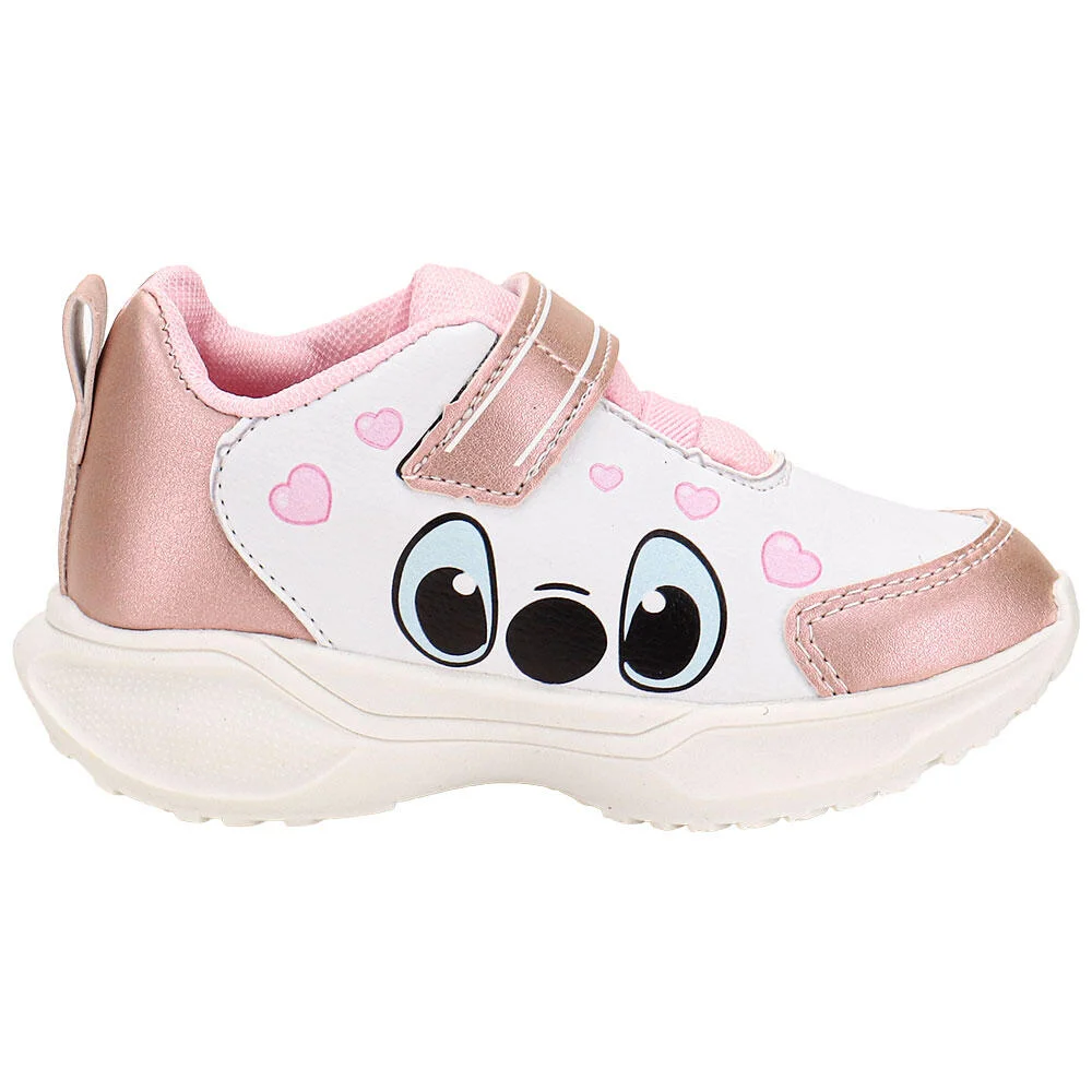 TÊNIS INFANTIL LED MINIPÉ MP2516 Branco/Rosa 5