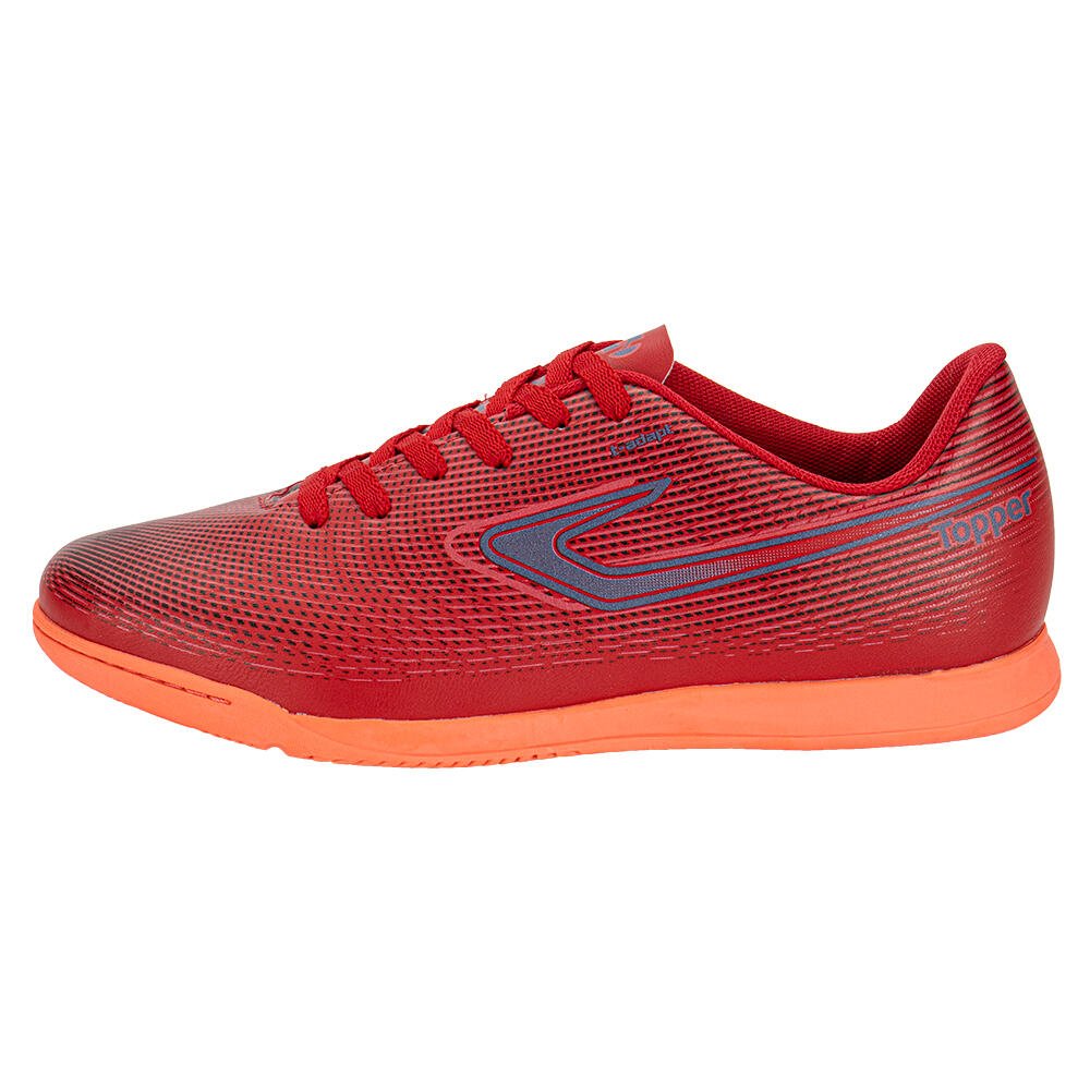 CHUTEIRA FUTSAL SLICK VI TOPPER TP05780004 Vermelho 2