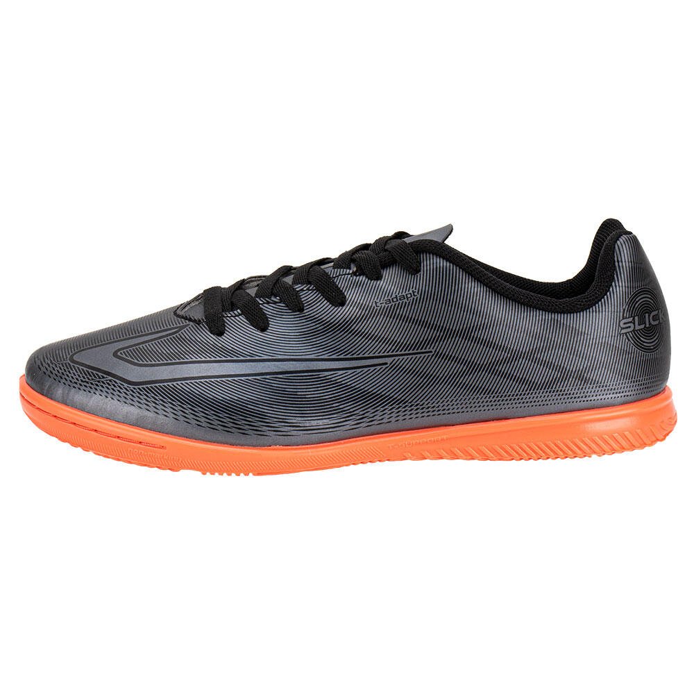 CHUTEIRA MASCULINA FUTSAL SLICK IV TOPPER TP04140006 Cinza/Preto 2