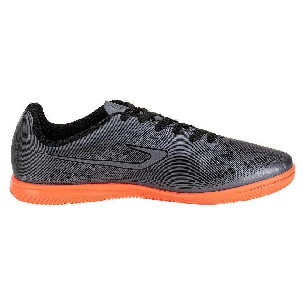 CHUTEIRA MASCULINA FUTSAL SLICK IV TOPPER TP04140006 Cinza/Preto 5