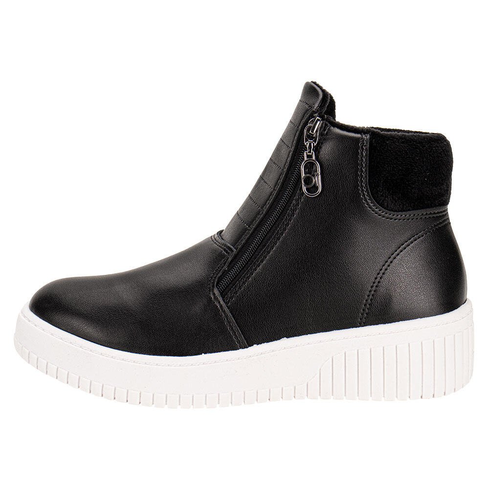 TÊNIS FEMININO ABOTINADO BEIRA RIO 4316112 Preto 2