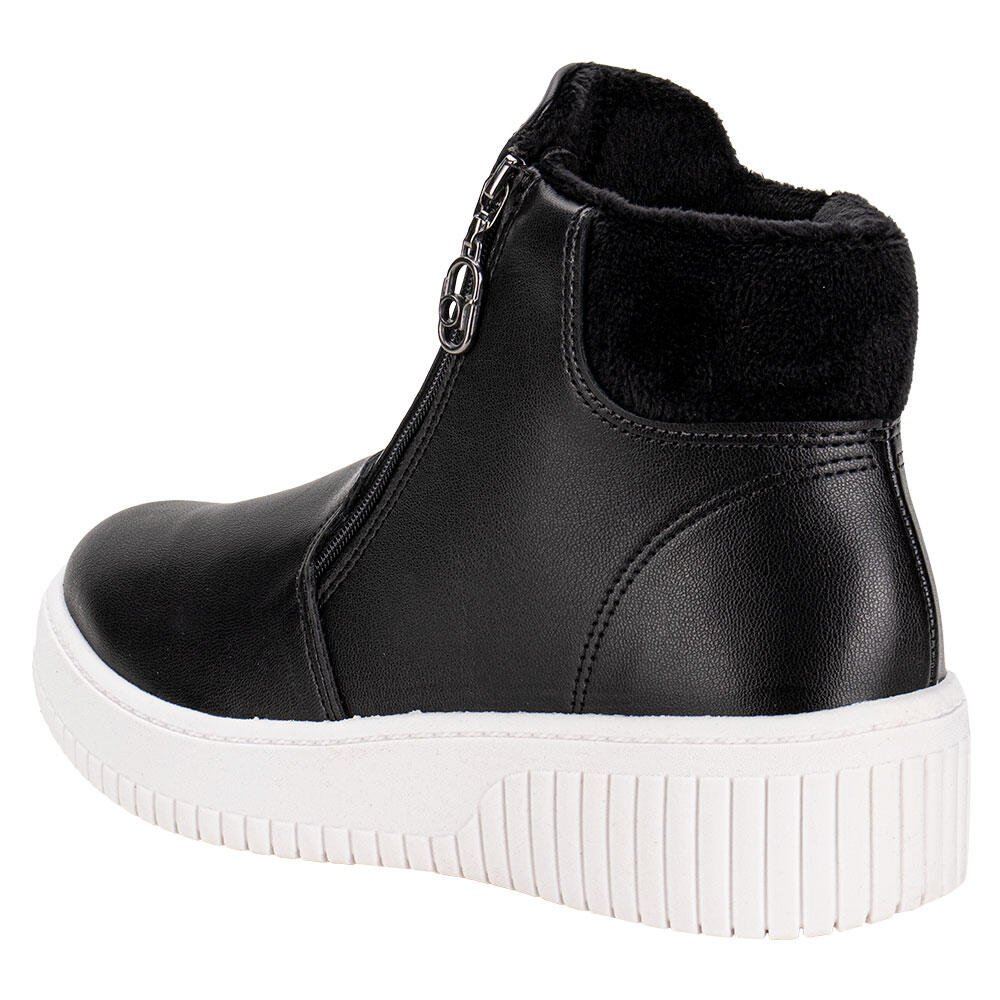 TÊNIS FEMININO ABOTINADO BEIRA RIO 4316112 Preto 3