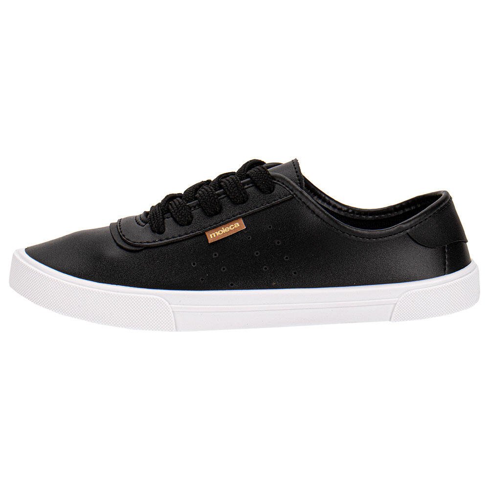 TÊNIS FEMININO CASUAL MOLECA 5296584 Preto 2