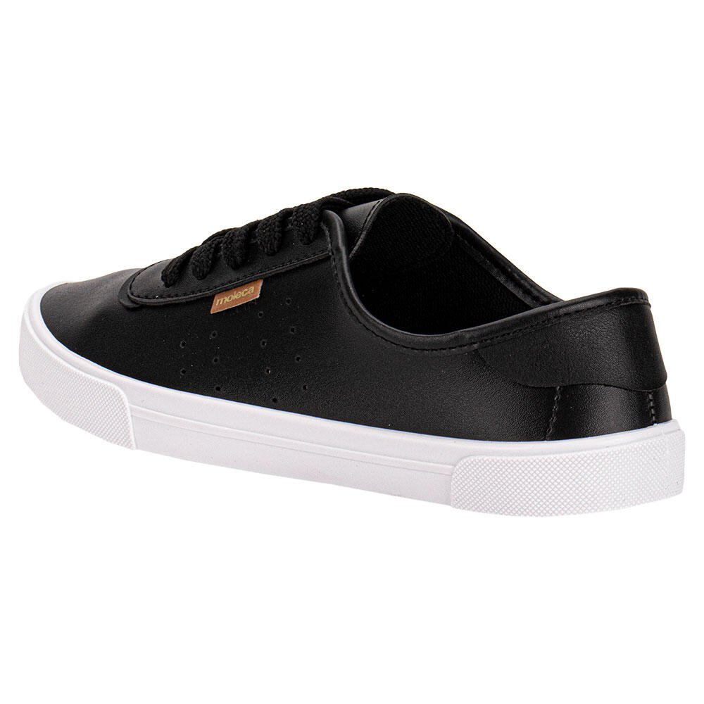 TÊNIS FEMININO CASUAL MOLECA 5296584 Preto 3