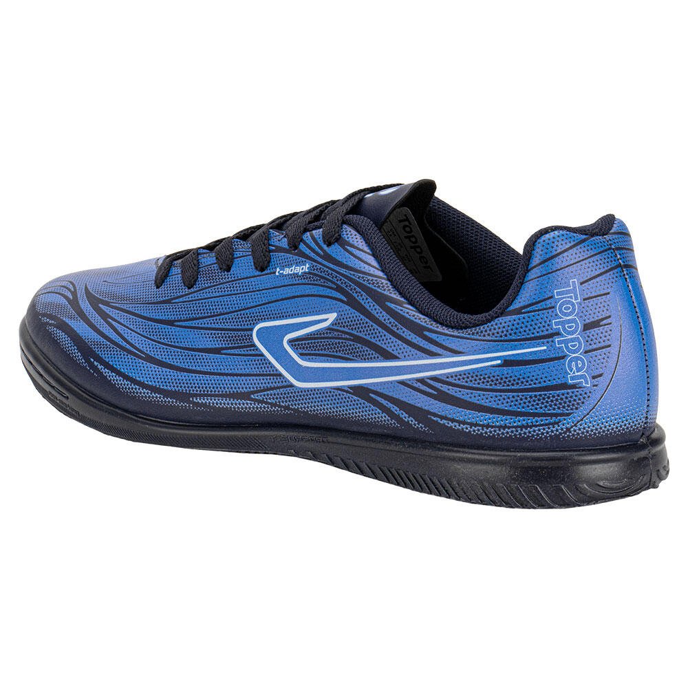 CHUTEIRA FUTSAL SLICK V TOPPER TP0492 Azul 3