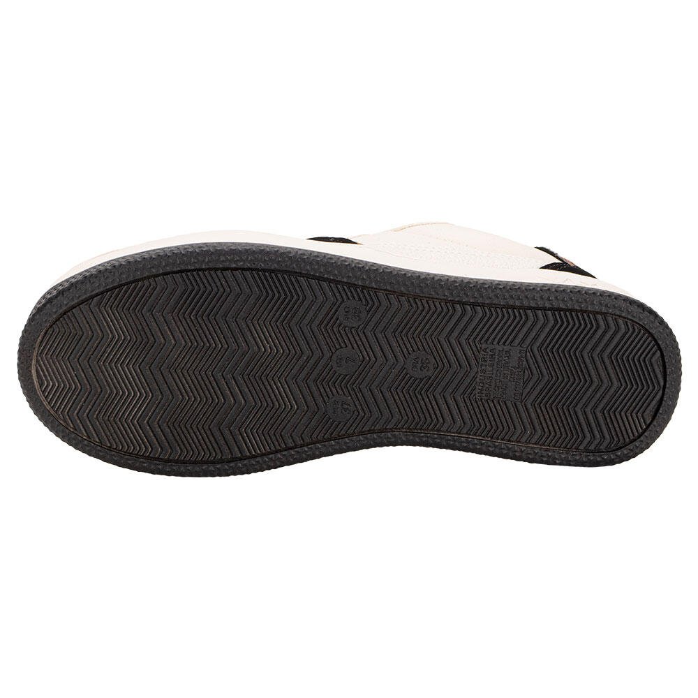 TÊNIS FEMININO CASUAL VIA MARTE 209005 Bege/Preto 4