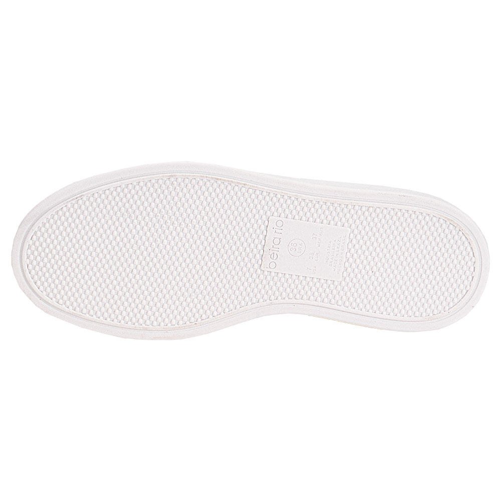 TÊNIS FEMININO CASUAL BEIRA RIO 4305114 Branco/Cinza 4