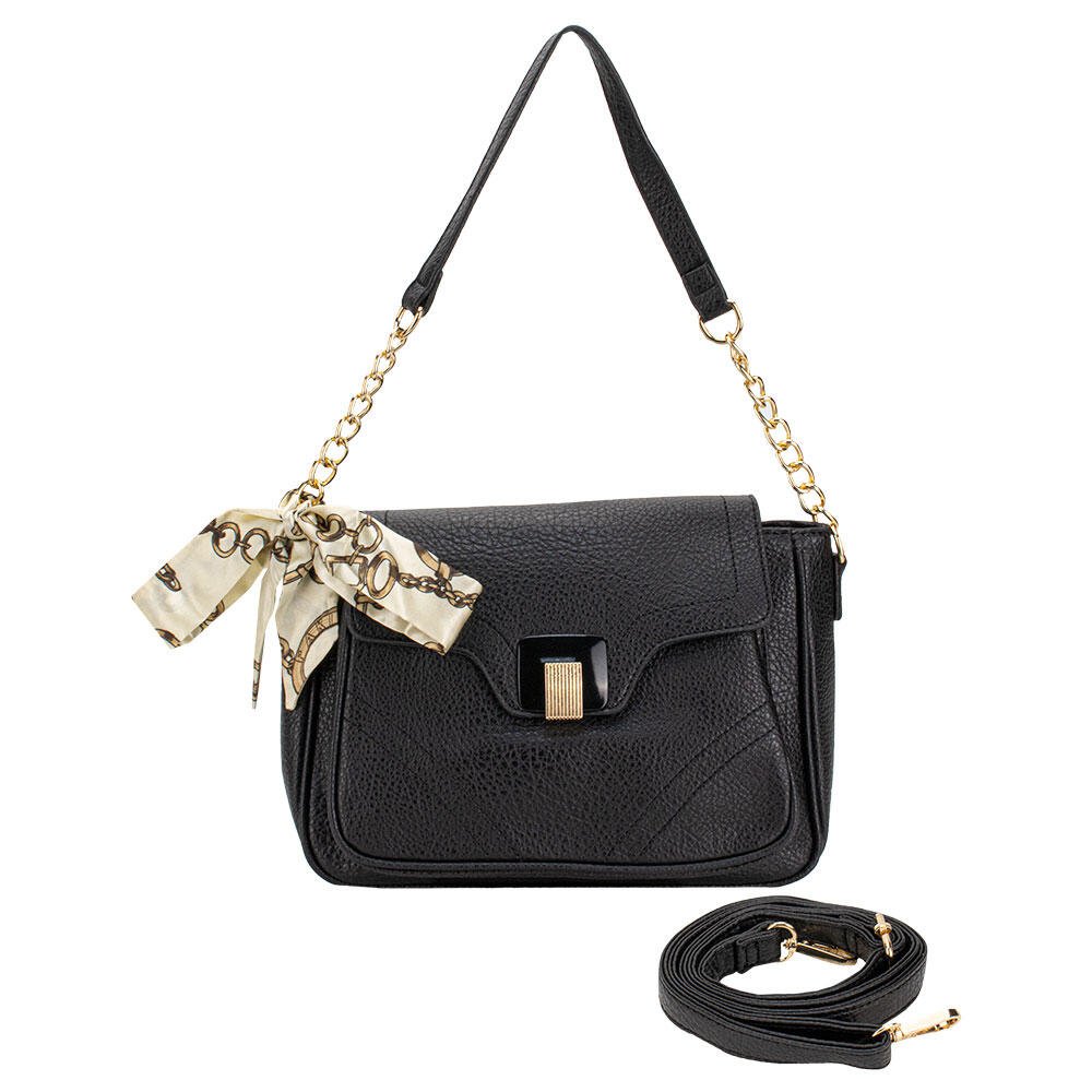 BOLSA FEMININA FUSECO WBFT88229 Preto 1
