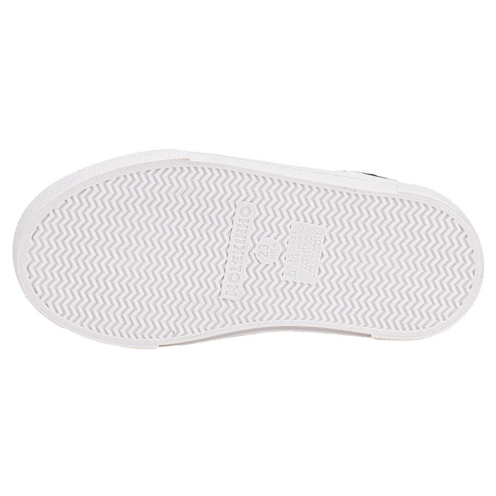 TÊNIS INFANTIL BABY MOLEKINHO 2133176 Branco/Azul 4