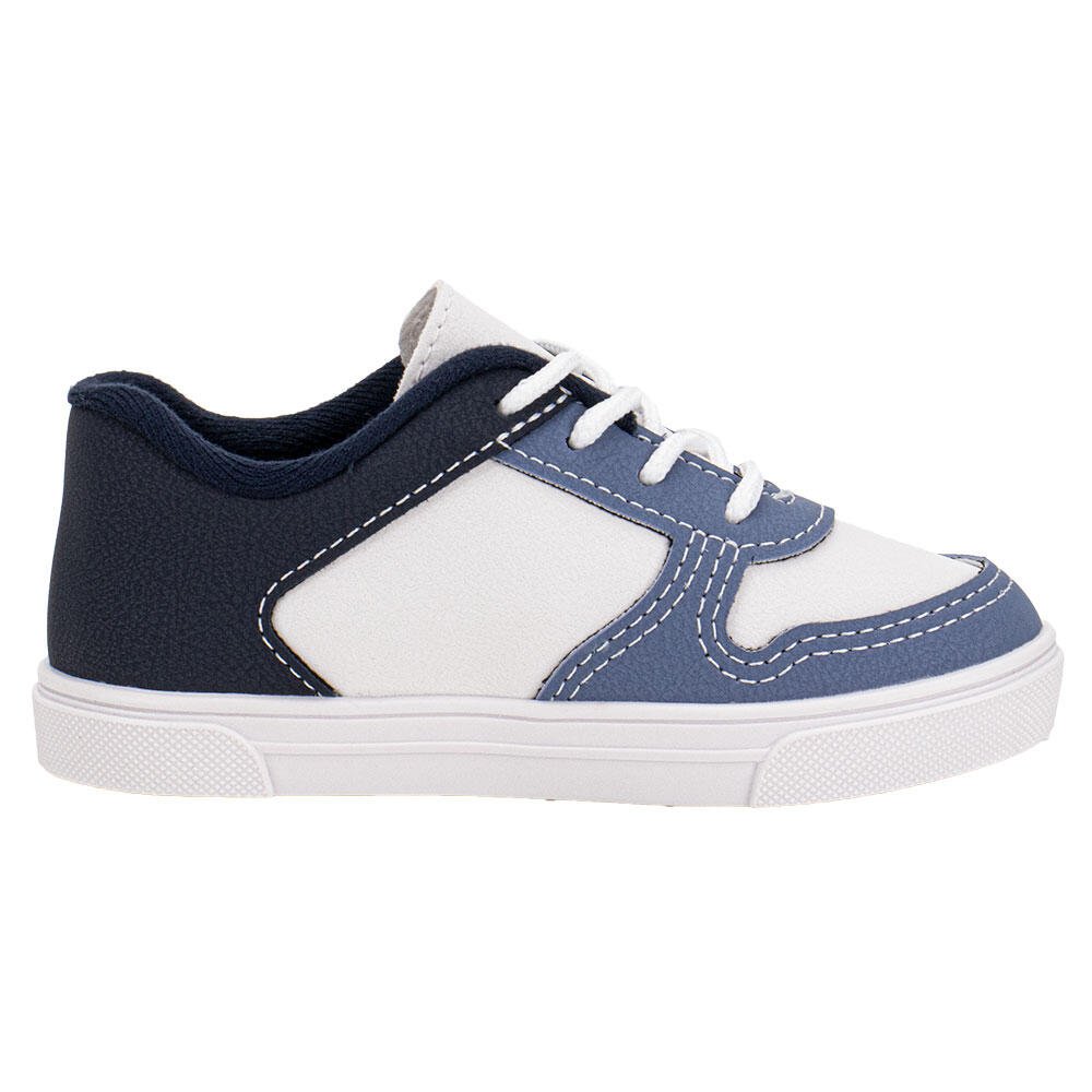 TÊNIS INFANTIL BABY MOLEKINHO 2133176 Branco/Azul 5