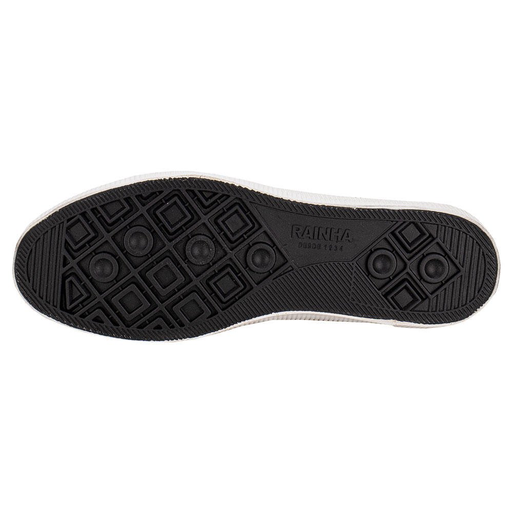 TÊNIS CASUAL MASTER RAINHA RA0420 Preto/Branco 4