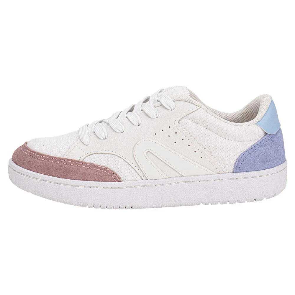 TÊNIS CASUAL CASTLE II RAINHA RA0330 Branco/Rosa 2