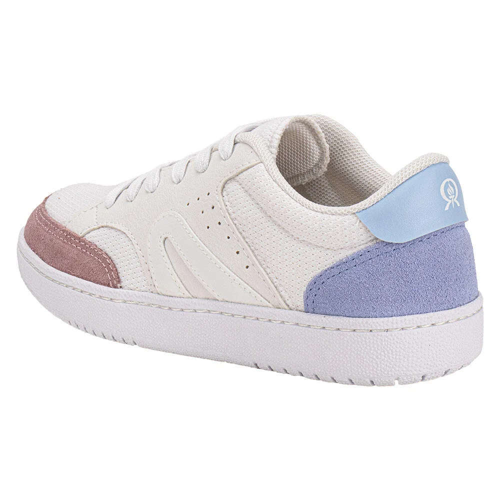 TÊNIS CASUAL CASTLE II RAINHA RA0330 Branco/Rosa 3
