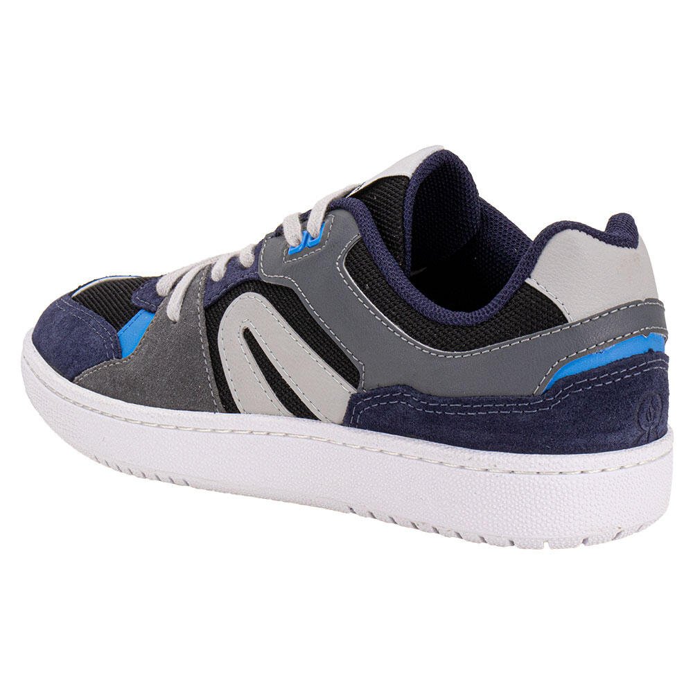 TÊNIS MASCULINO CASUAL TOWER RAINHA RA0258 Cinza/Azul 3