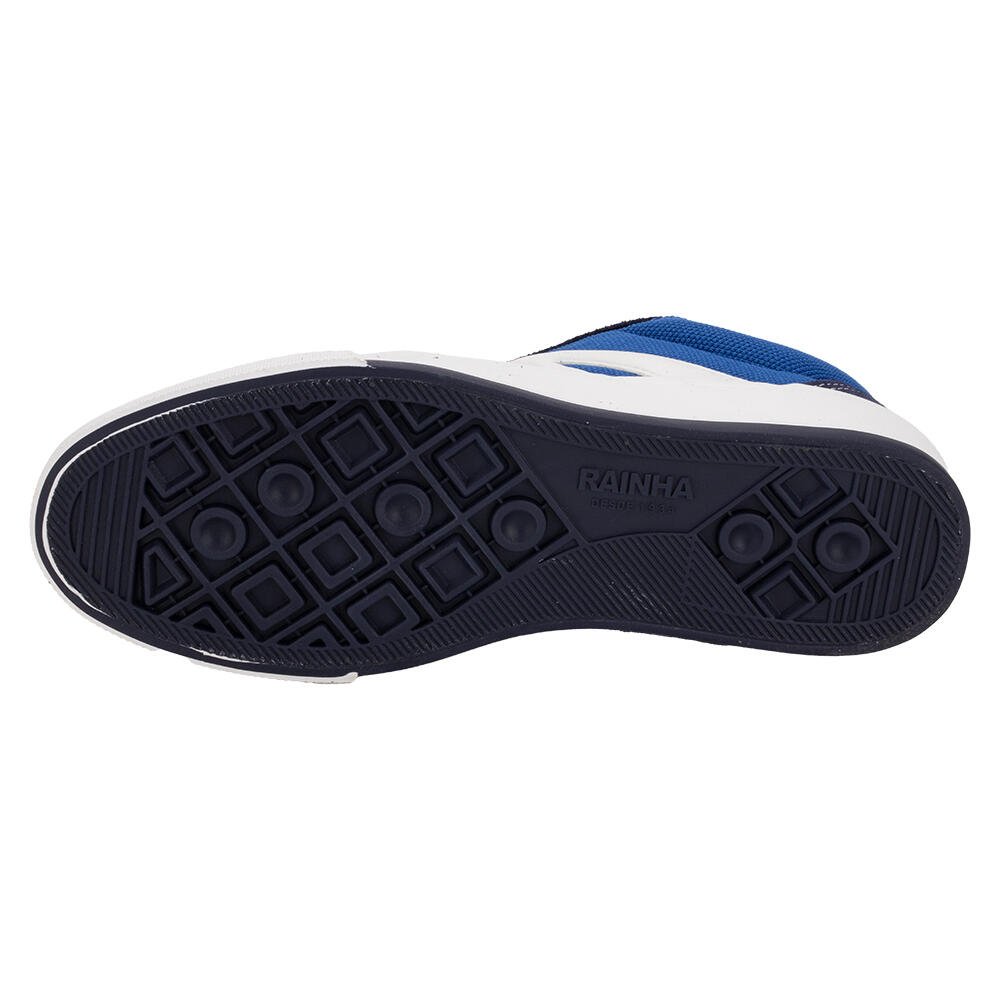 TÊNIS MASCULINO CASUAL LORD RAINHA RA0380 Azul/Branco 5