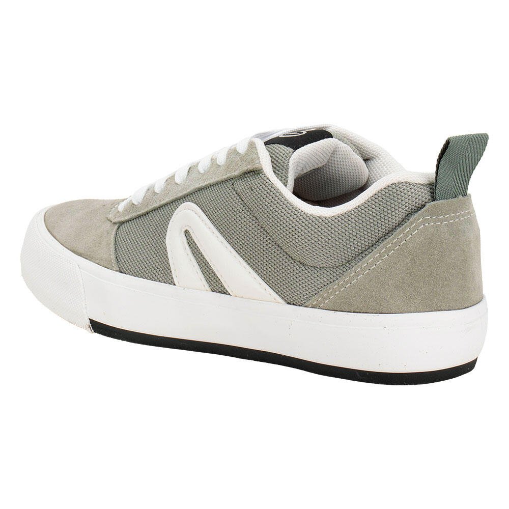 TÊNIS MASCULINO CASUAL LORD RAINHA RA0380 Cinza/Verde 3