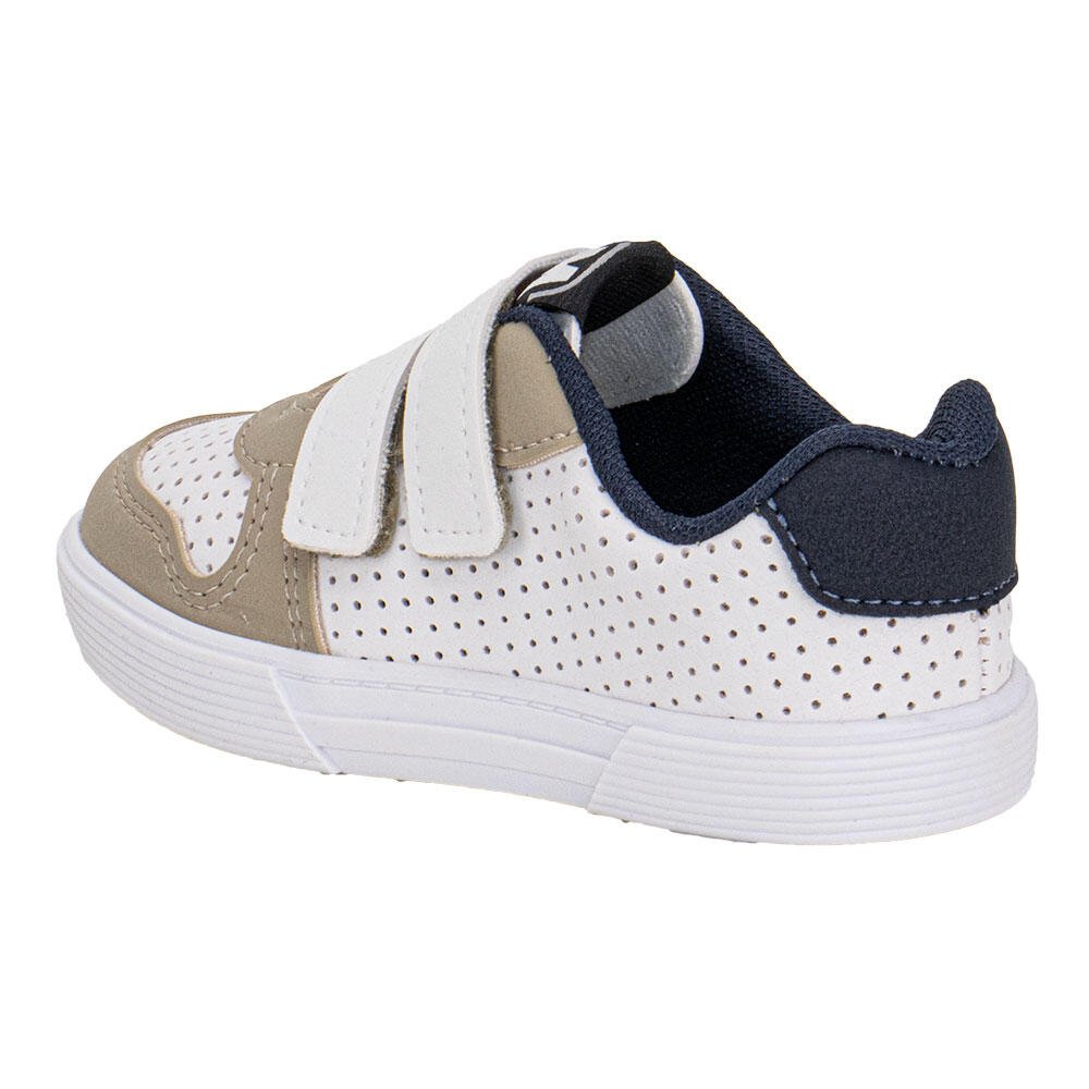 TÊNIS INFANTIL BABY MOLEKINHO 2136173 Branco/Bege 3
