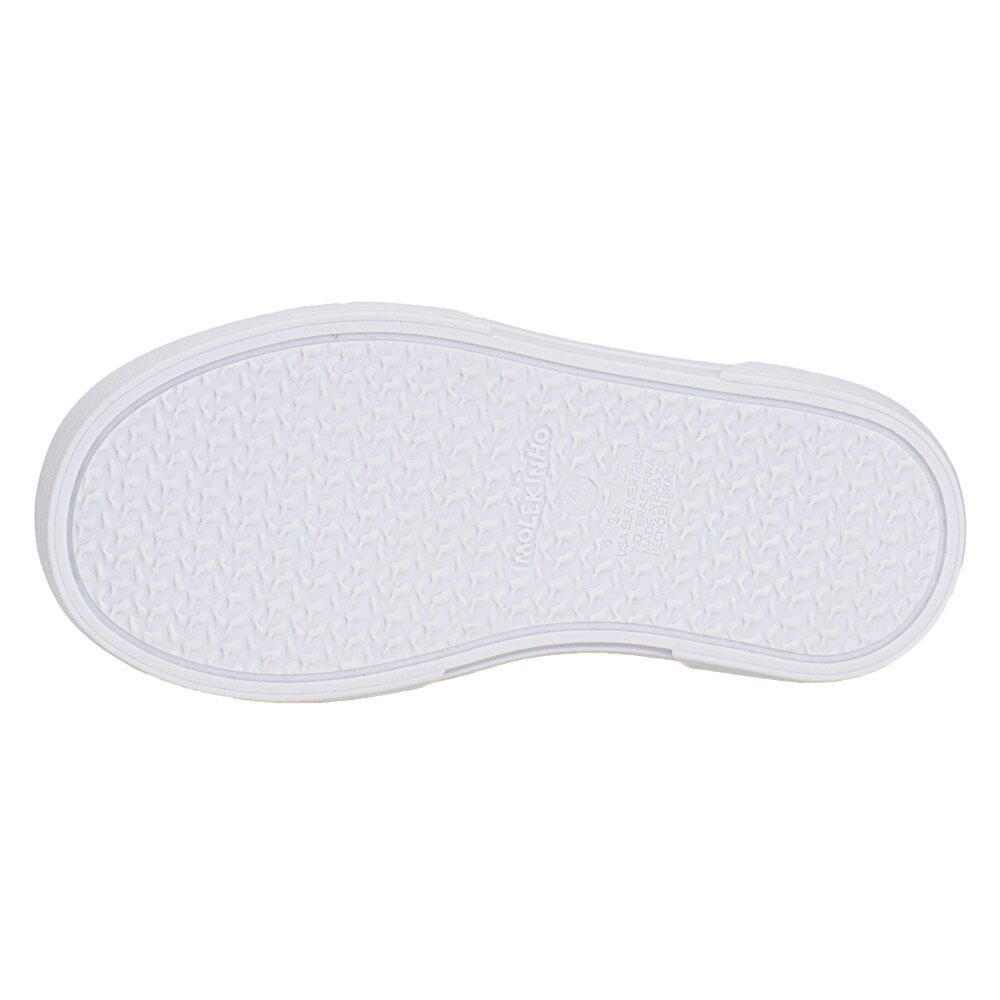 TÊNIS INFANTIL BABY MOLEKINHO 2136173 Branco/Bege 4