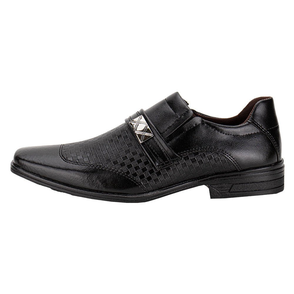SAPATO MASCULINO SOCIAL BKARELLUS TR96 Preto 2