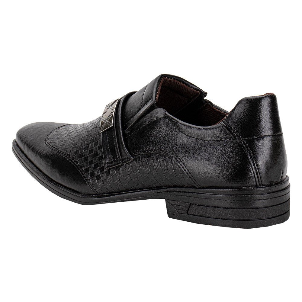 SAPATO MASCULINO SOCIAL BKARELLUS TR96 Preto 3