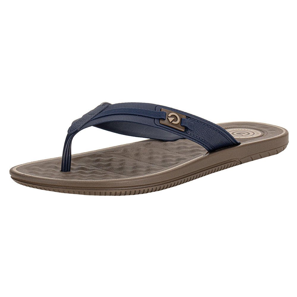 CHINELO MASCULINO ARIZONA CARTAGO 12212 Azul/Café 2