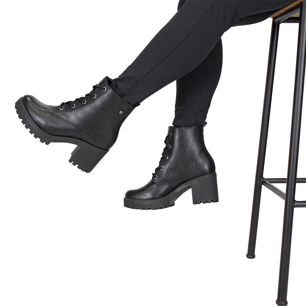 BOTA FEMININA COTURNO RAMARIM 2456121 Preto 2