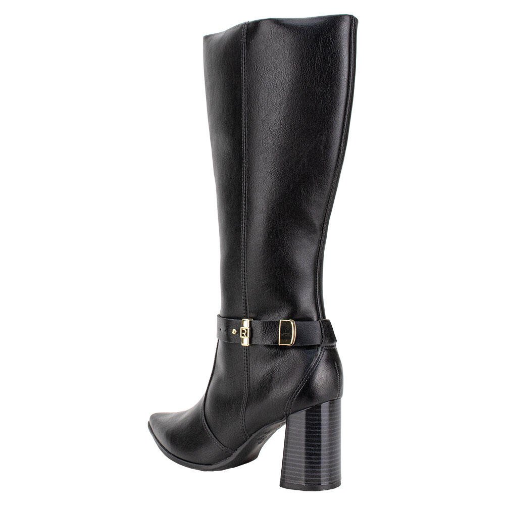 BOTA FEMININA CANO ALTO RAMARIM 2568131 Preto 3