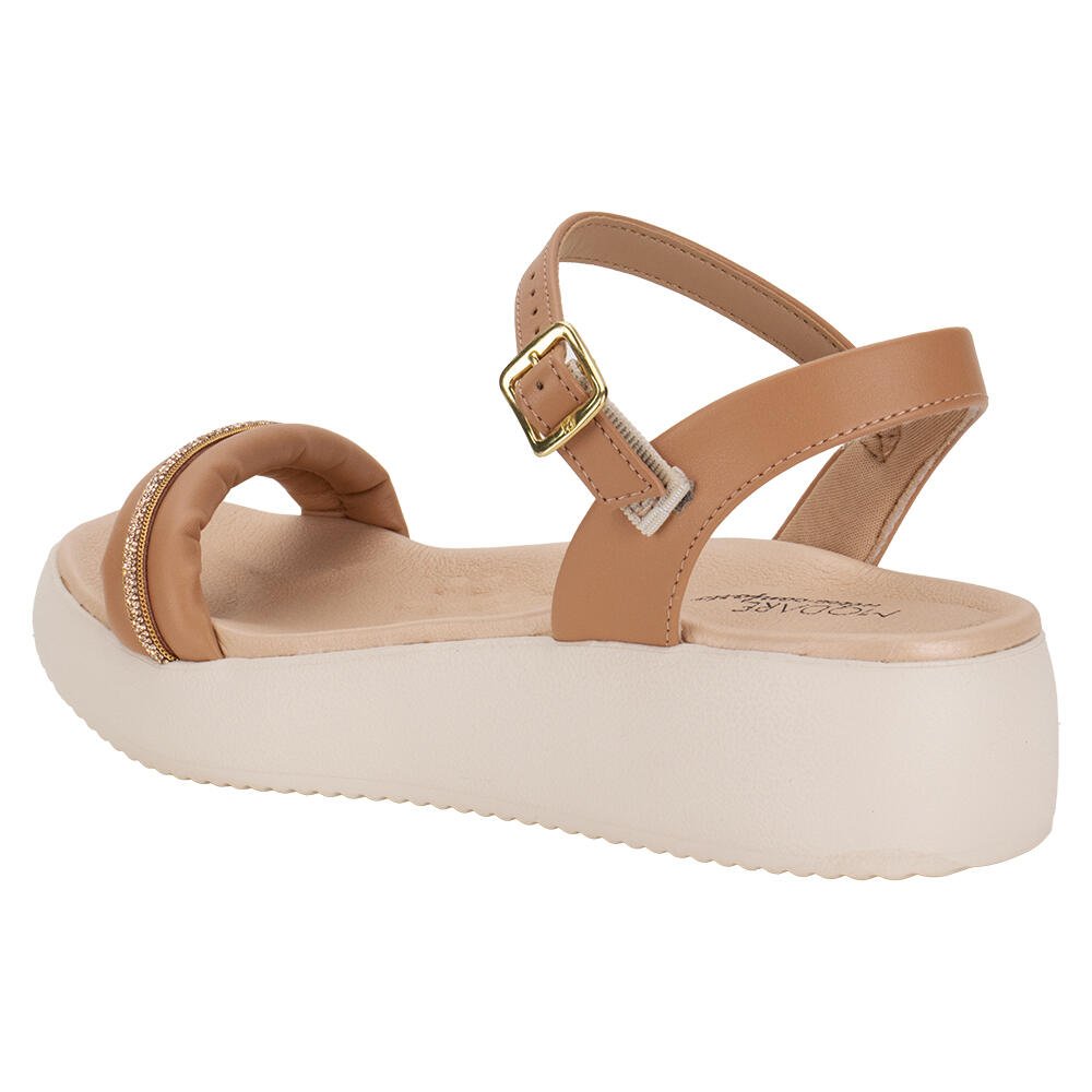 SANDÁLIA FEMININA ANABELA MODARE 7189112 Salmão 3